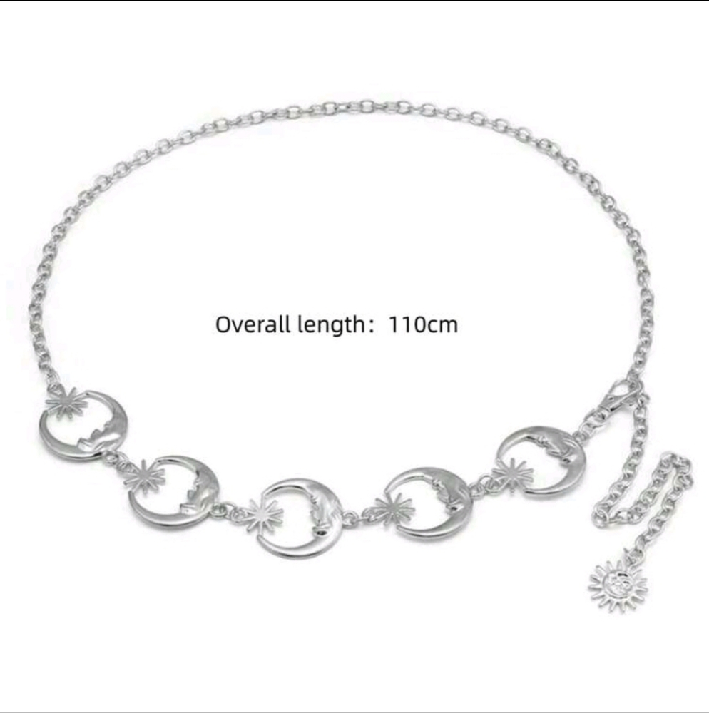 Celestial Silver Chain Belt - Picture 13 of 13